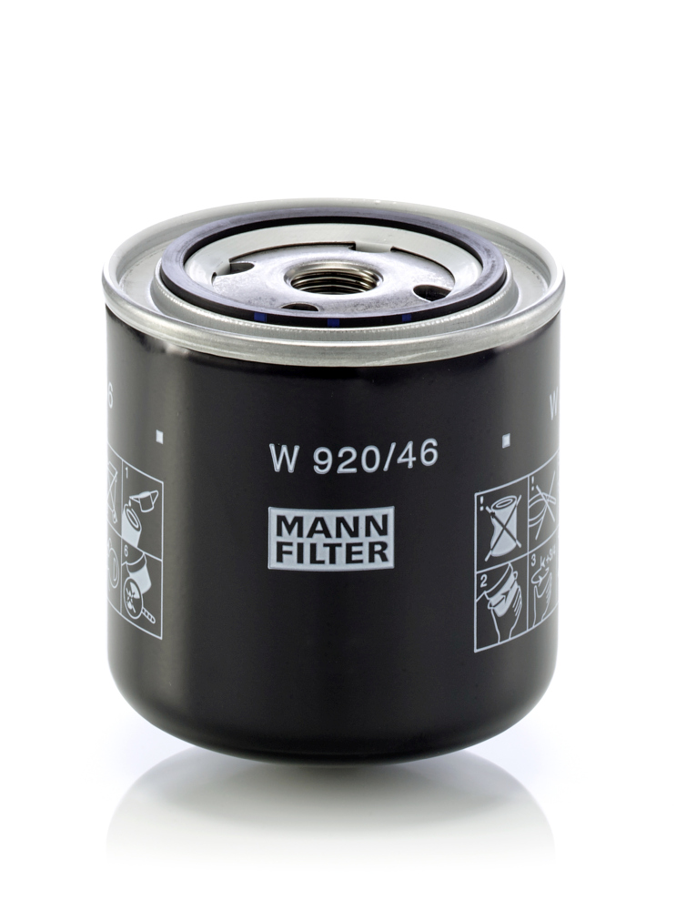 MANN-FILTER W 920/46 Filtro olio-Filtro olio-Ricambi Euro