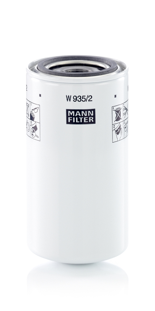 MANN-FILTER W 935/2 Filtro, Sistema idraulico di lavoro