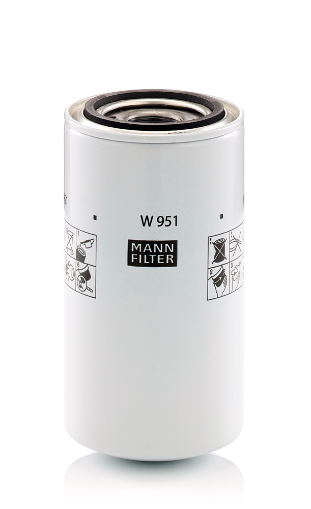 MANN-FILTER W 951 Filtro olio-Filtro olio-Ricambi Euro