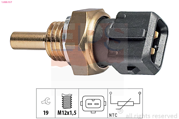 CALORSTAT by Vernet WS2545 Sensor, motortemperatur