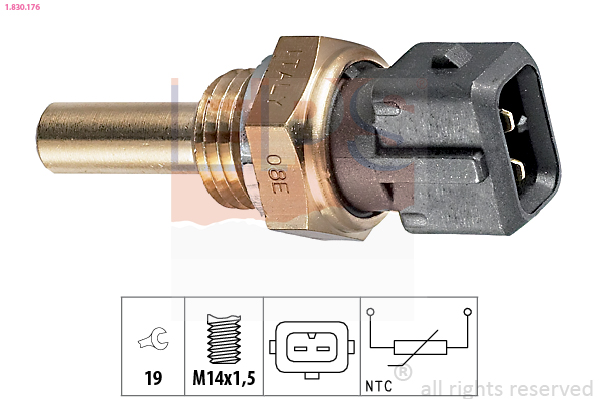 NRF 727052 Sensor, motortemperatur