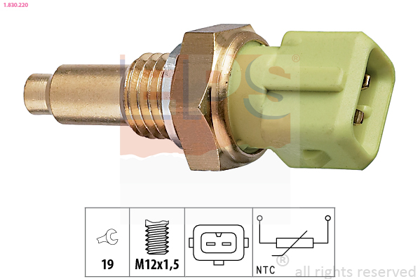 KAMOKA 4080077 Sensor, motortemperatur