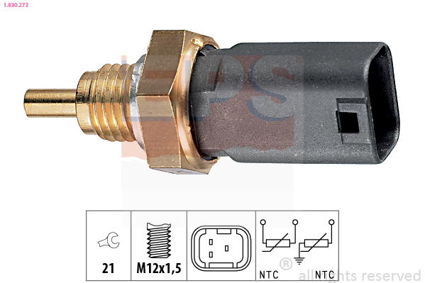 TOPRAN 622 251 Sensor, motortemperatur