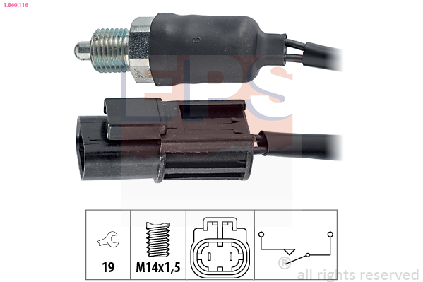 CALORSTAT by Vernet RS5510 Bryter, ryggelys