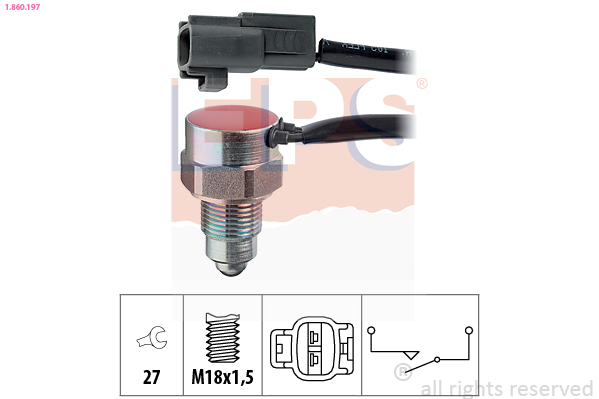 CALORSTAT by Vernet RS5555 Bryter, ryggelys
