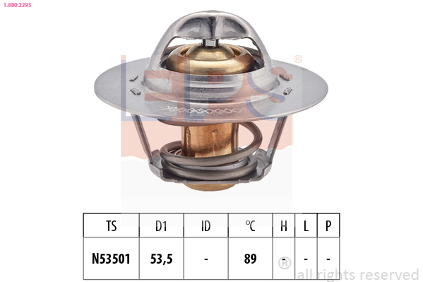 EPS 1.880.239 Made in Italy - OE Equivalent Termostat, kjølemiddel