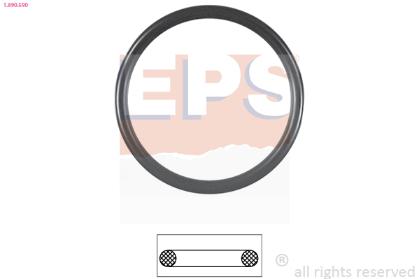 EPS 1.880.268 Made in Italy - OE Equivalent Termostat, kjølemiddel