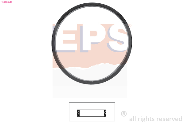 EPS 1.880.609 Made in Italy - OE Equivalent Termostat, kjølemiddel