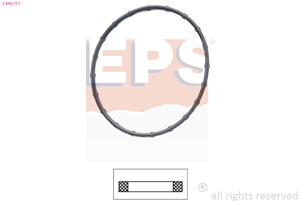EPS 1.880.937 Made in Italy - OE Equivalent Termostat, kjølemiddel