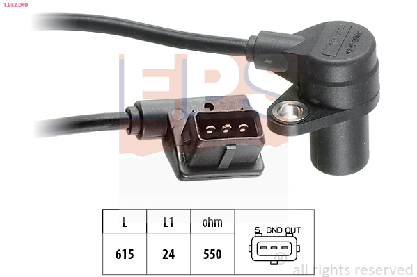 EPS 1.953.549 Made in Italy - OE Equivalent Impulsgiver, veivaksel
