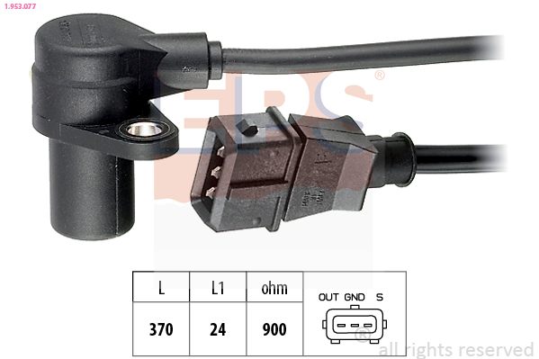 DELPHI SS10816 Impulsgiver, veivaksel
