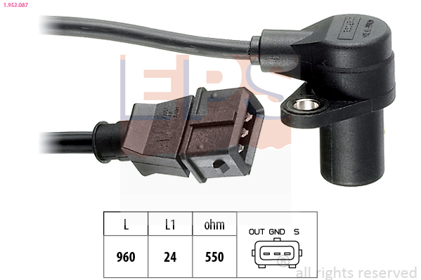 BOSCH 0 261 210 300 Impulsgiver, veivaksel