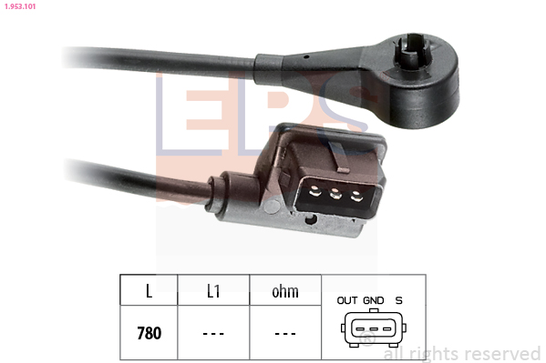 EPS 1.953.101 Made in Italy - OE Equivalent Sensor, engine speed