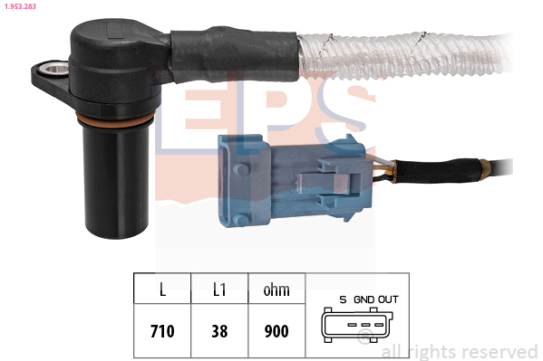 EPS 1.953.283 Made in Italy - OE Equivalent Sensor, crankshaft pulse