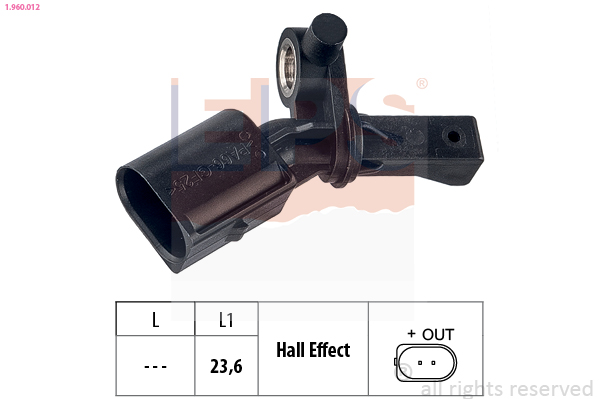A.B.S. 32113 Sensor, ABS