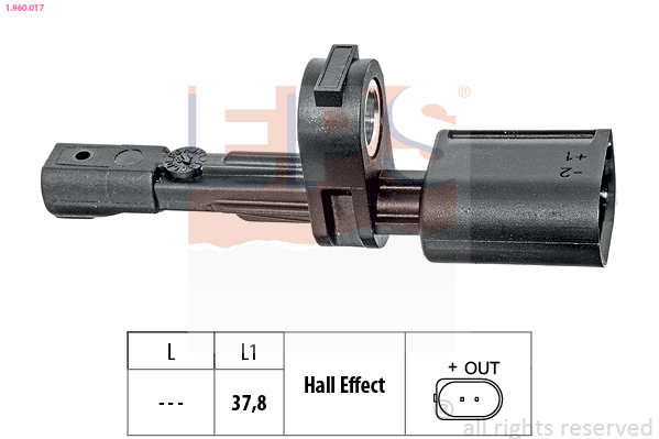 A.B.S. 31608 Sensor, ABS