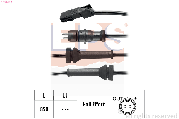 NK 294507 Sensor, ABS