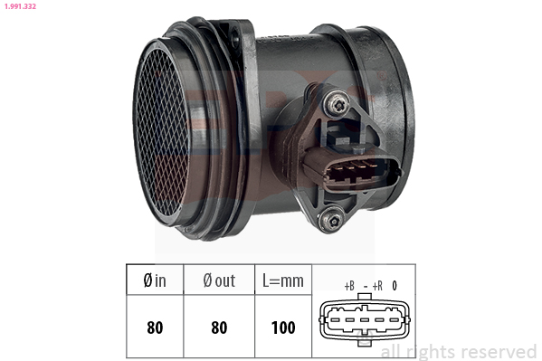 VDO 5WK97012Z Luftmassemåler