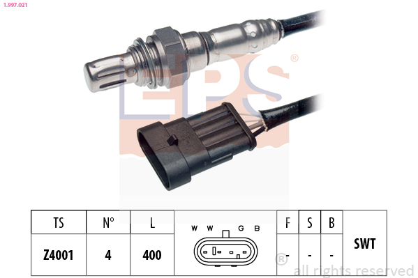 EPS 1.997.021 Made in Italy - OE Equivalent Lambda sonda