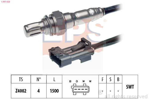 EPS 1.997.024 Made in Italy - OE Equivalent Lambda sonda