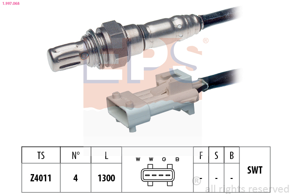EPS 1.997.068 Made in Italy - OE Equivalent Lambda sonda