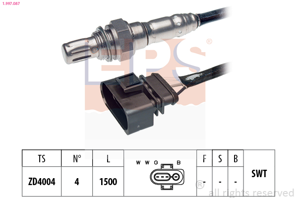 EPS 1.997.087 Made in Italy - OE Equivalent Lambda sonda