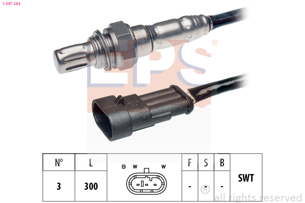 EPS 1.997.284 Made in Italy - OE Equivalent Lambda sonda
