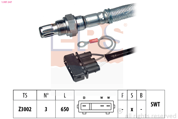 EPS 1.997.347 Made in Italy - OE Equivalent Lambda sonda