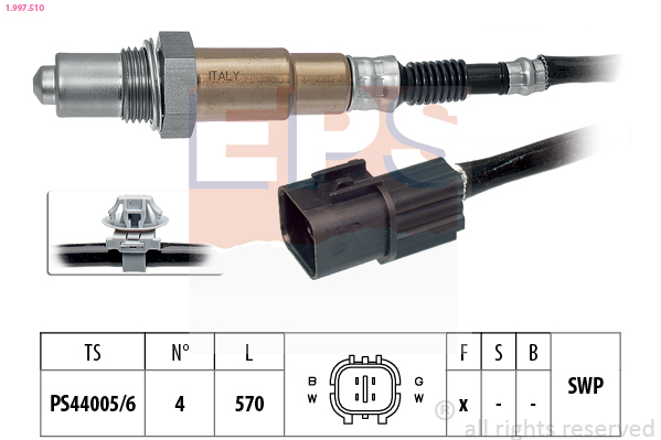 EPS 1.997.510 Made in Italy - OE Equivalent Lambda sonda