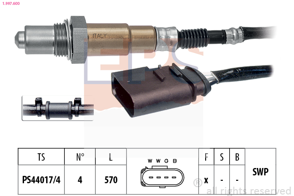BOSCH 0 258 003 644 Lambdasonde
