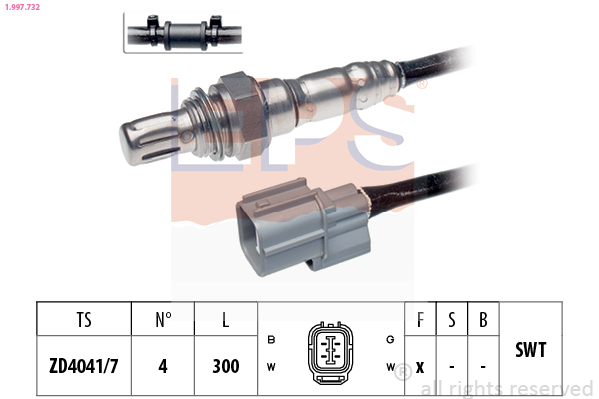 BLUE PRINT ADJ137024 Lambdasonde