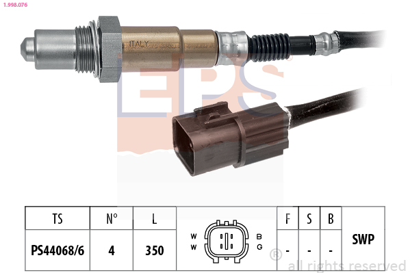 DENSO DOX-0643 Direct fit switching sensor Lambdasonde