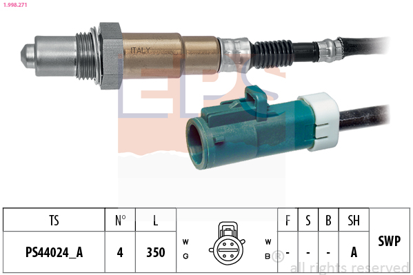 EPS 1.998.271 Made in Italy - OE Equivalent Lambda sonda