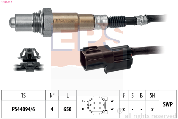 EPS 1.998.517 Made in Italy...
