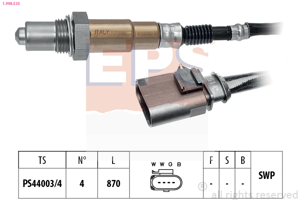 EPS 1.998.535 Made in Italy...