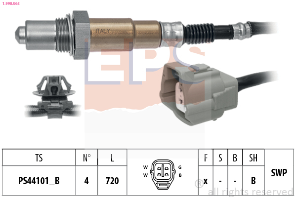 EPS 1.998.565 Made in Italy...