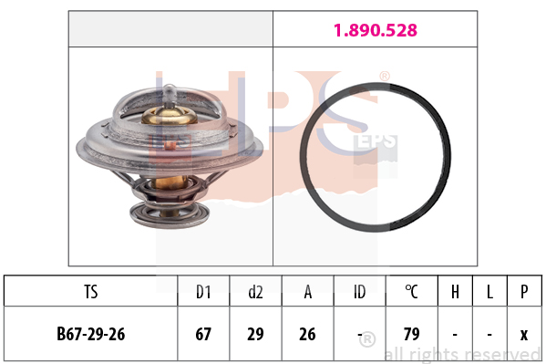 EPS 1.879.937 Termostat,...