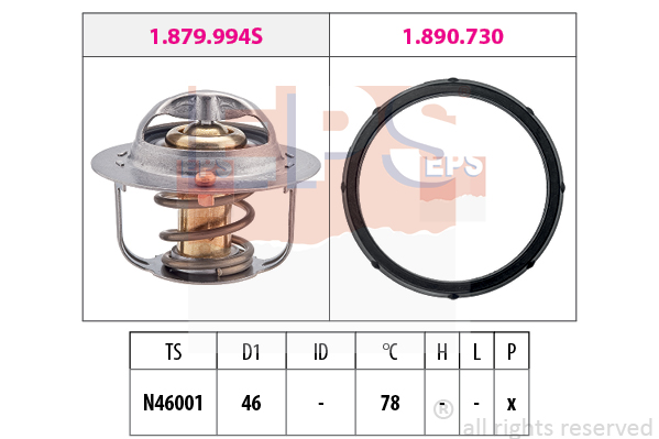 EPS 1.879.994 Termostat,...