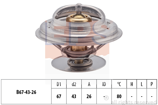 EPS 1.880.260S Termostat,...