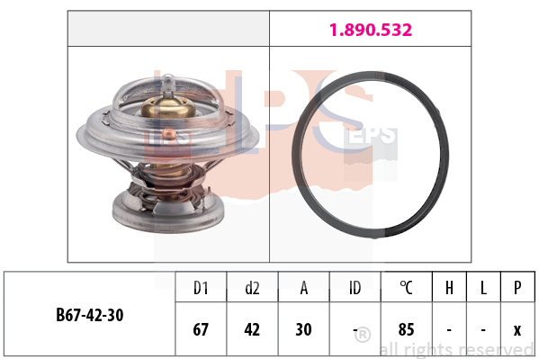 EPS 1.880.280 Termostat,...