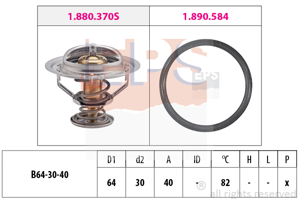 EPS 1.880.370 Termostat,...