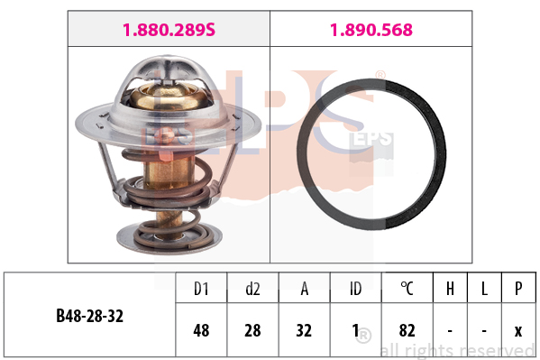EPS 1.880.466 Termostat,...