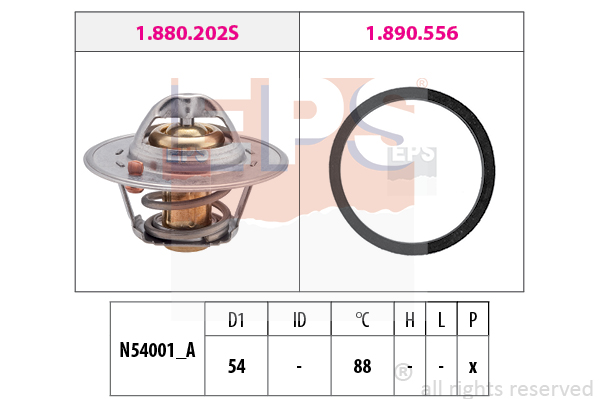 EPS 1.880.533 Termostat,...