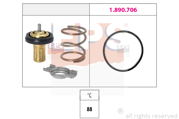 EPS 1.880.822 Termostat,...