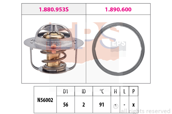 EPS 1.880.953 Termostat,...