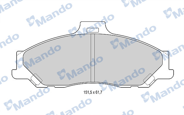 MANDO MBF015191 Kit de...