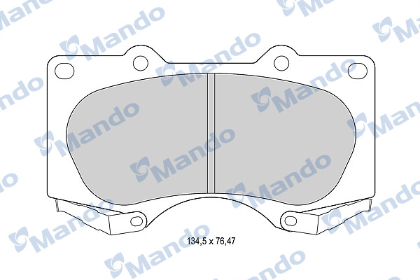 MANDO MBF015614 Kit de...