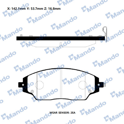 MANDO RMPD36NS Kit de...