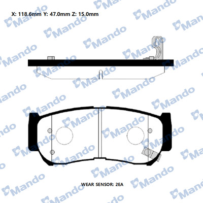 MANDO RMPH34NS Kit de...