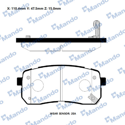 MANDO RMPH42NS Kit de...